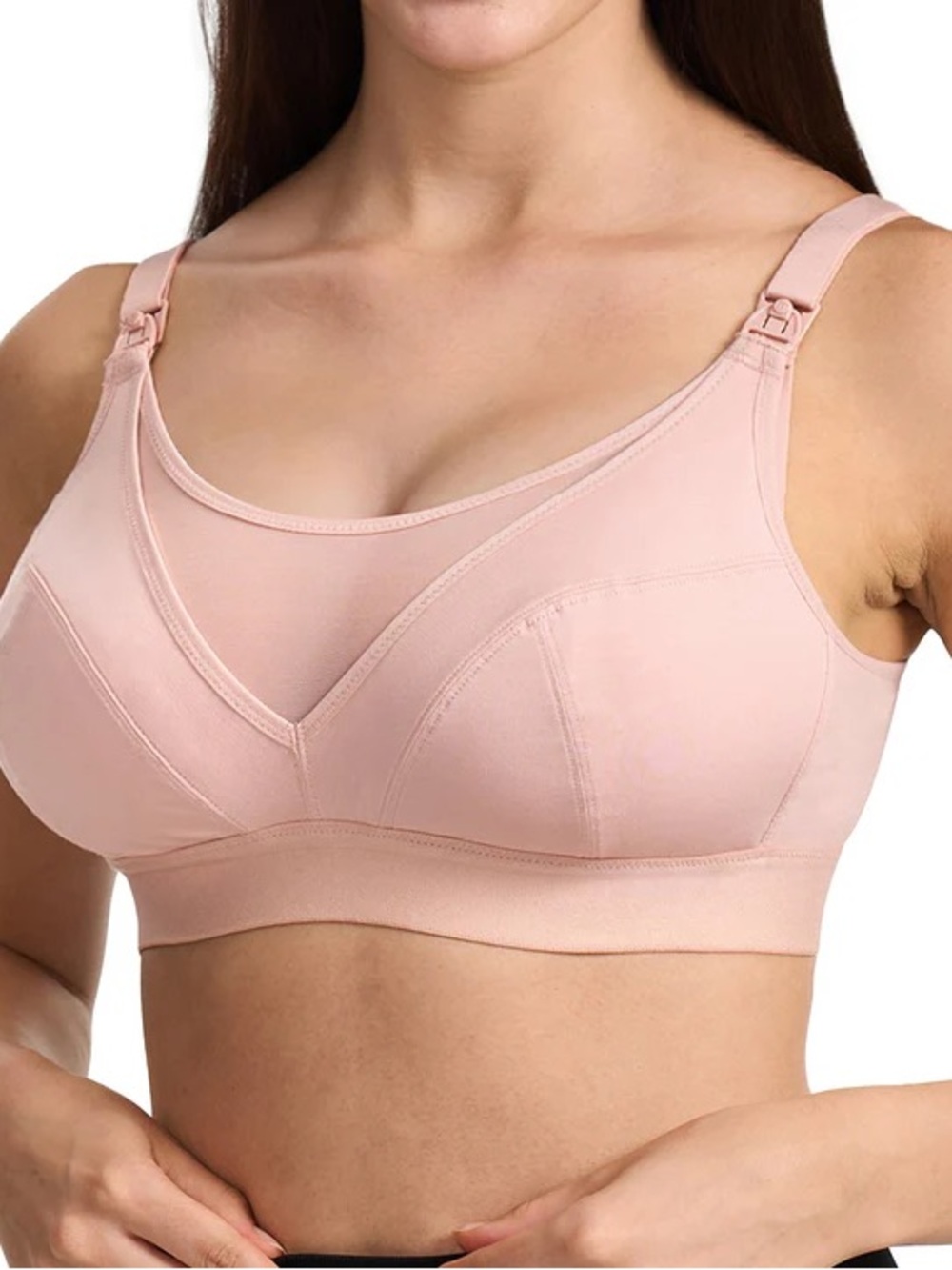 Momcozy | Nursing Bra - Wireless Comfort | Medium plus